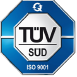 „ISO 9001“ TÜV Süd-Siegel