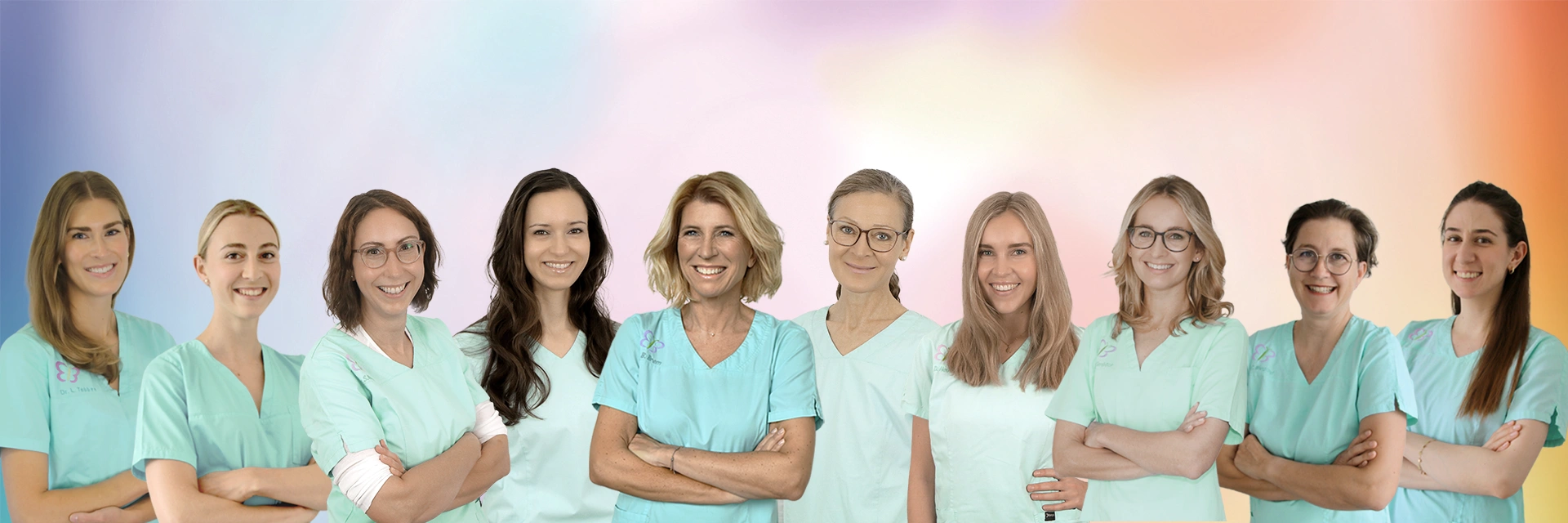 Das Lachzahn Ärztinnen Team